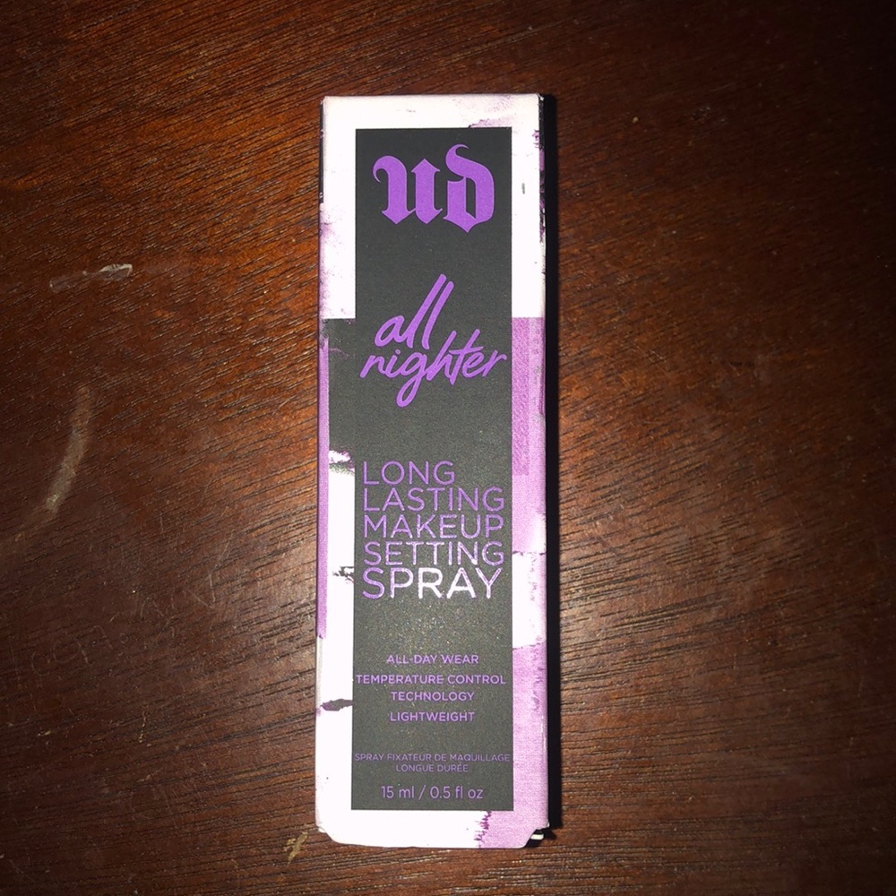 NIB Urban Decay All Nighter Long Lasting Makeup Setting Spray All Day Wear